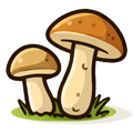 אייקון של פטריות יער